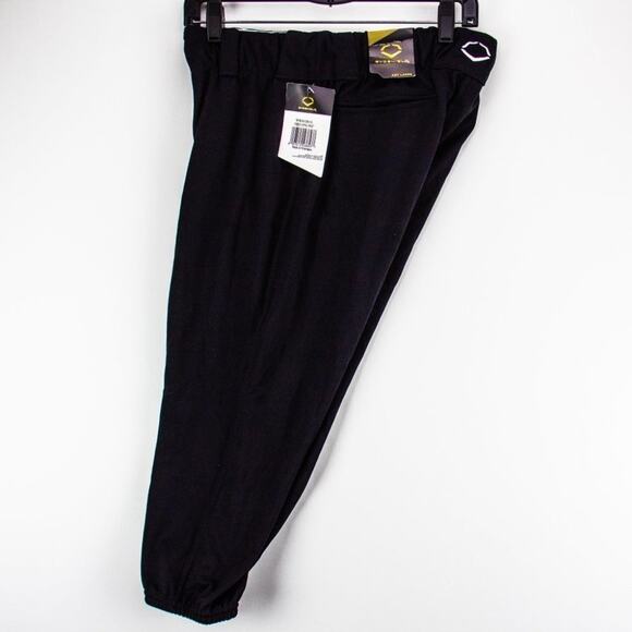 Evoshield Men's Baseball 3/4 Slider Tights L Black Drawstring Elastic Band New - Picture 9 of 14